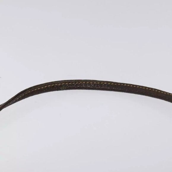 GUCCI GG Supreme Web Sherry Line Bag PVC Beige Gold Red 904 02 047 Auth 114872 - Picture 9 of 16